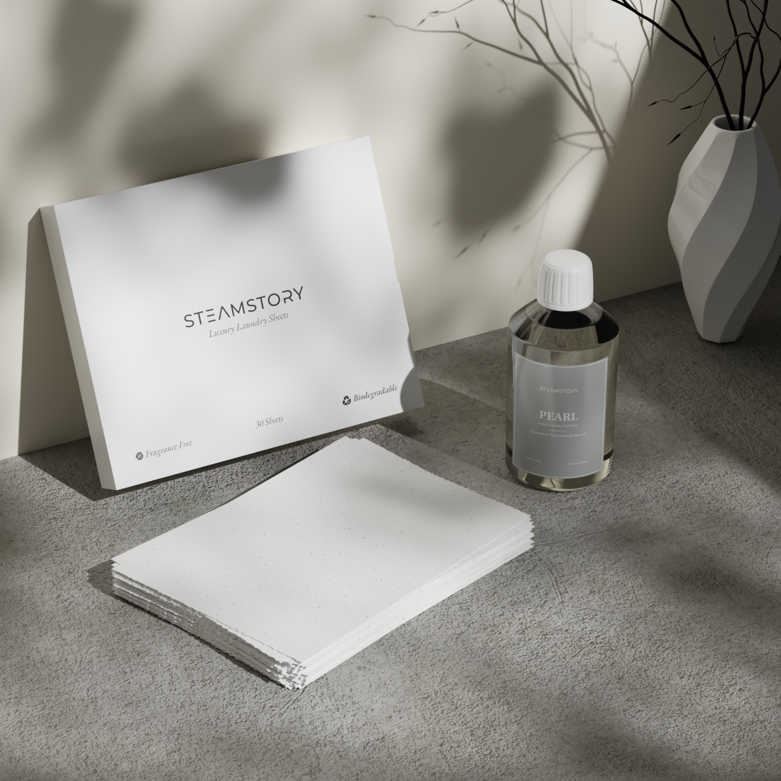 Laundry Sheets Bio + Pearl (500ML)