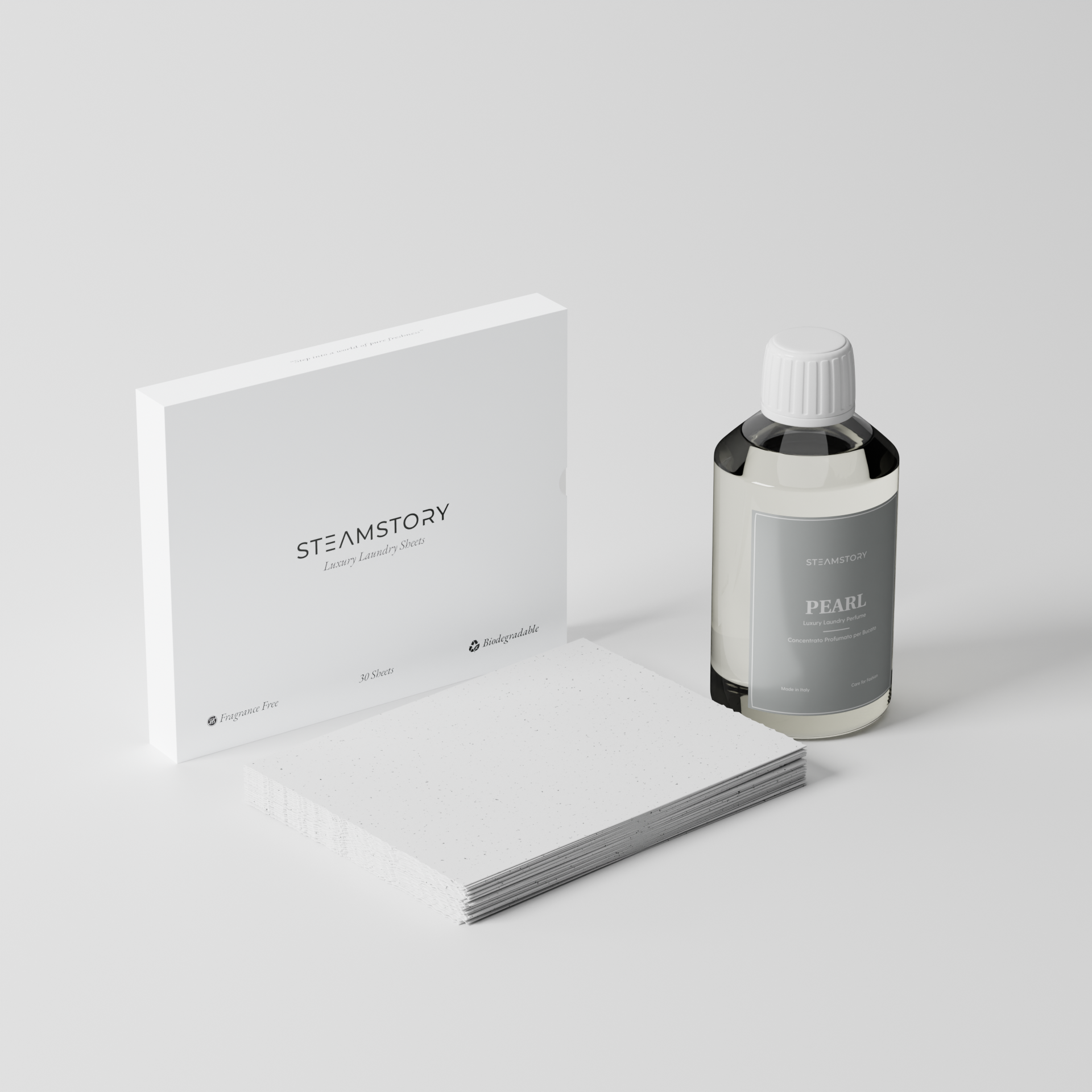 Laundry Sheets Bio + Pearl (500ML)
