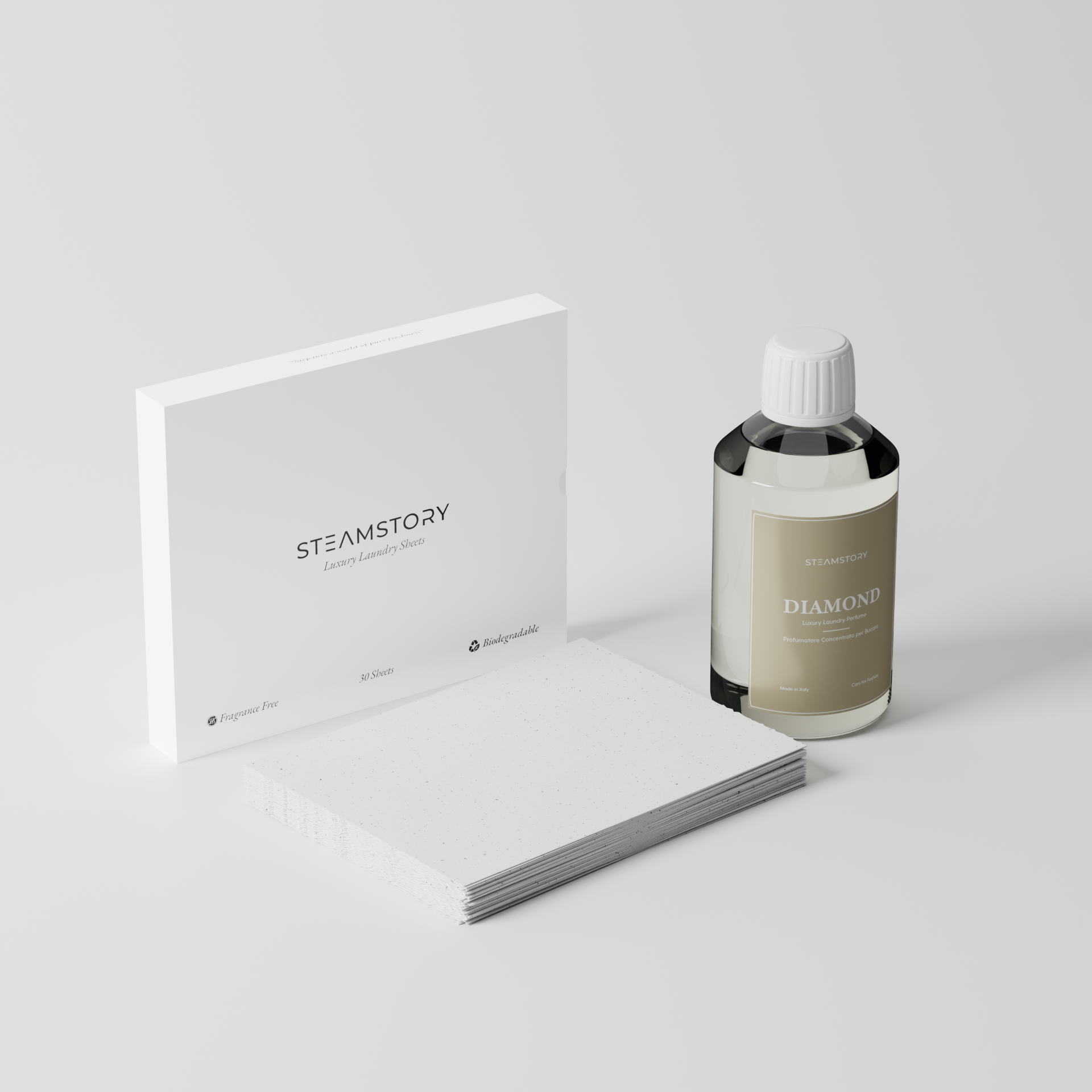Laundry Sheets Bio + Diamond (500ML)
