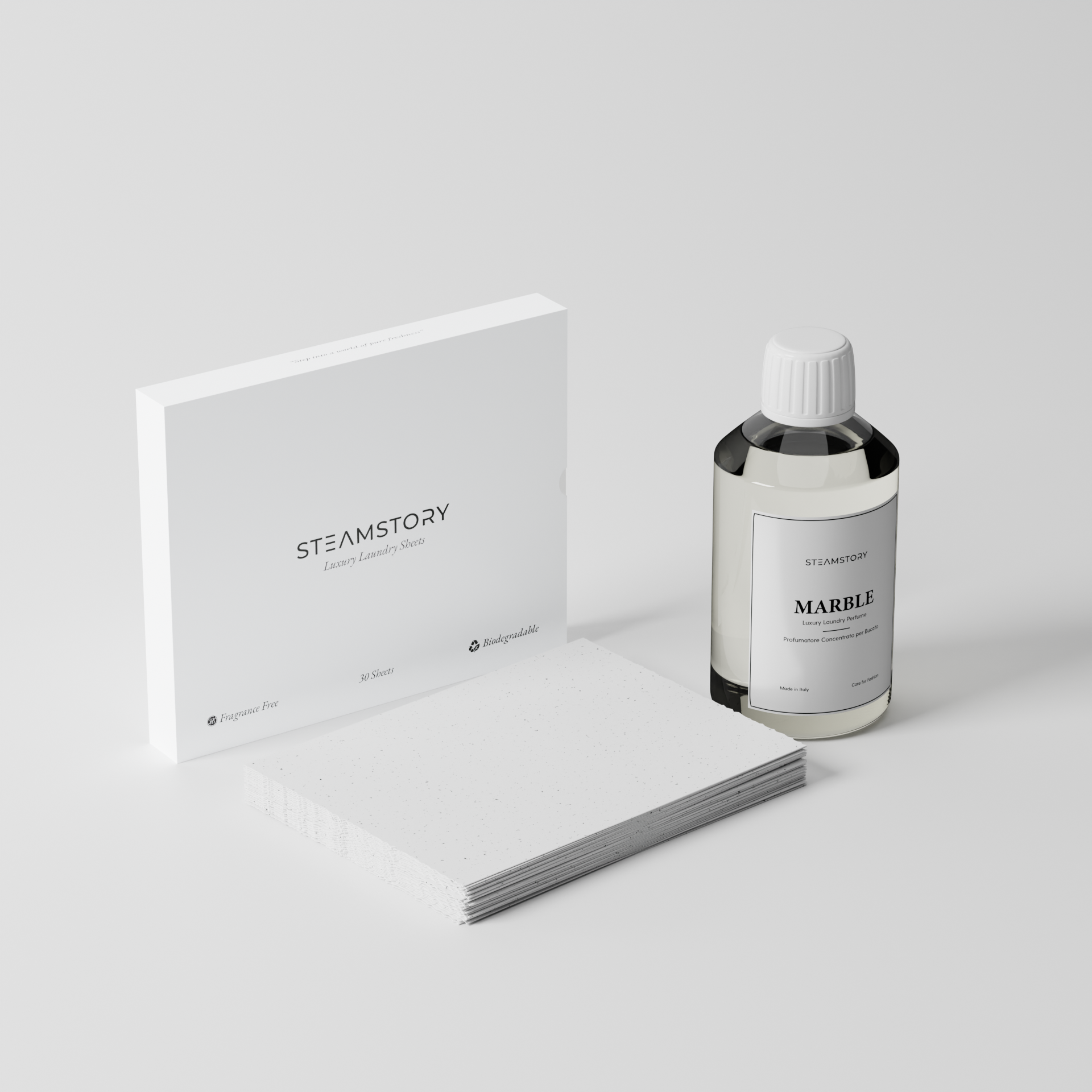 Laundry Sheets Bio + Marble (500ML)