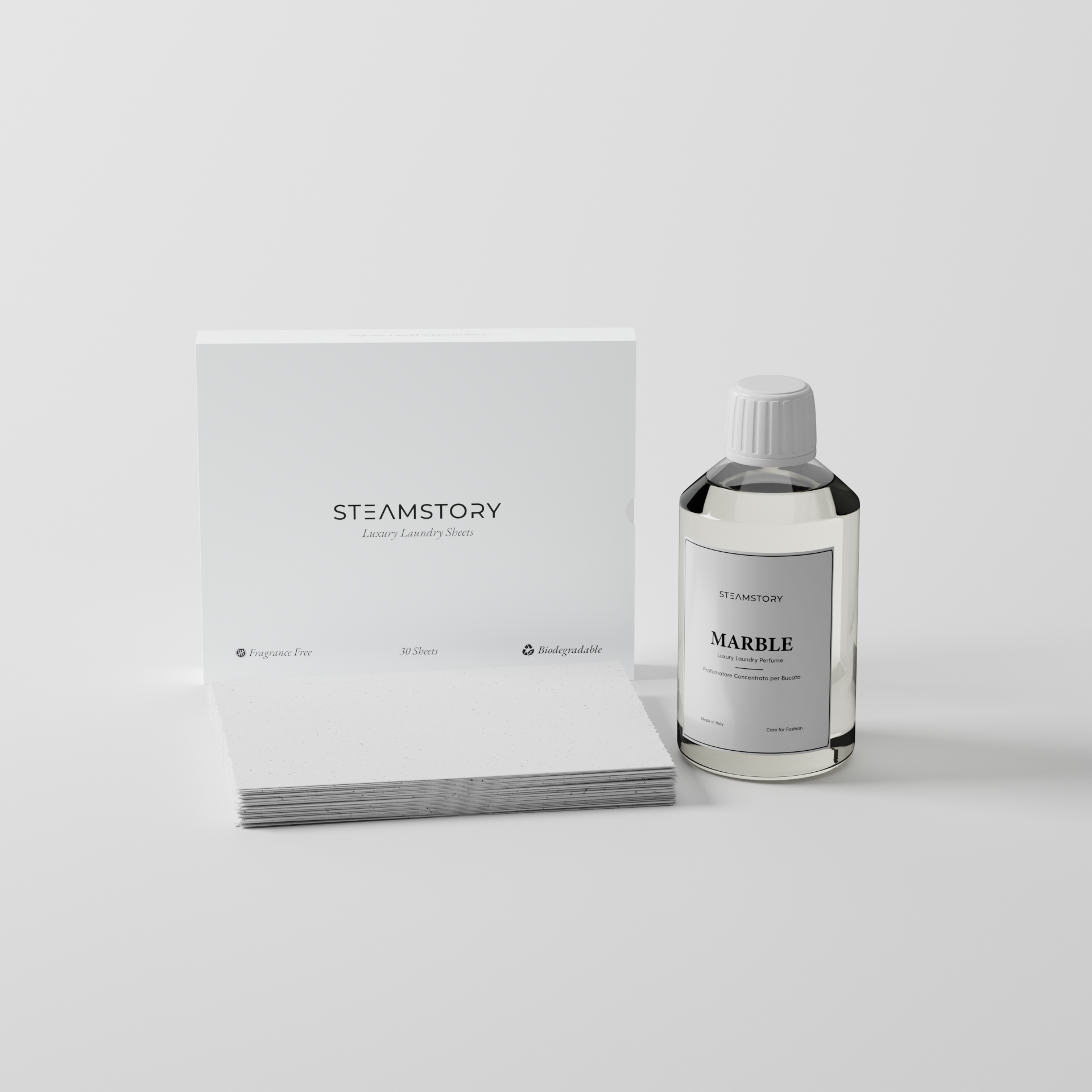 Laundry Sheets Bio + Marble (500ML)