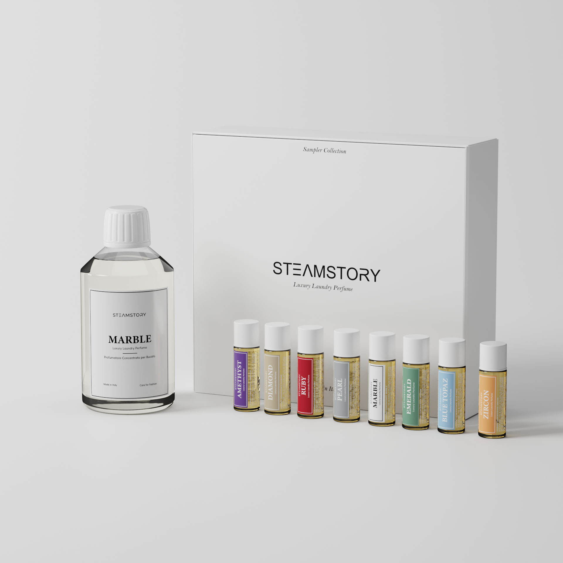 Laundry Perfume Trial Kit + Marble (500ML)