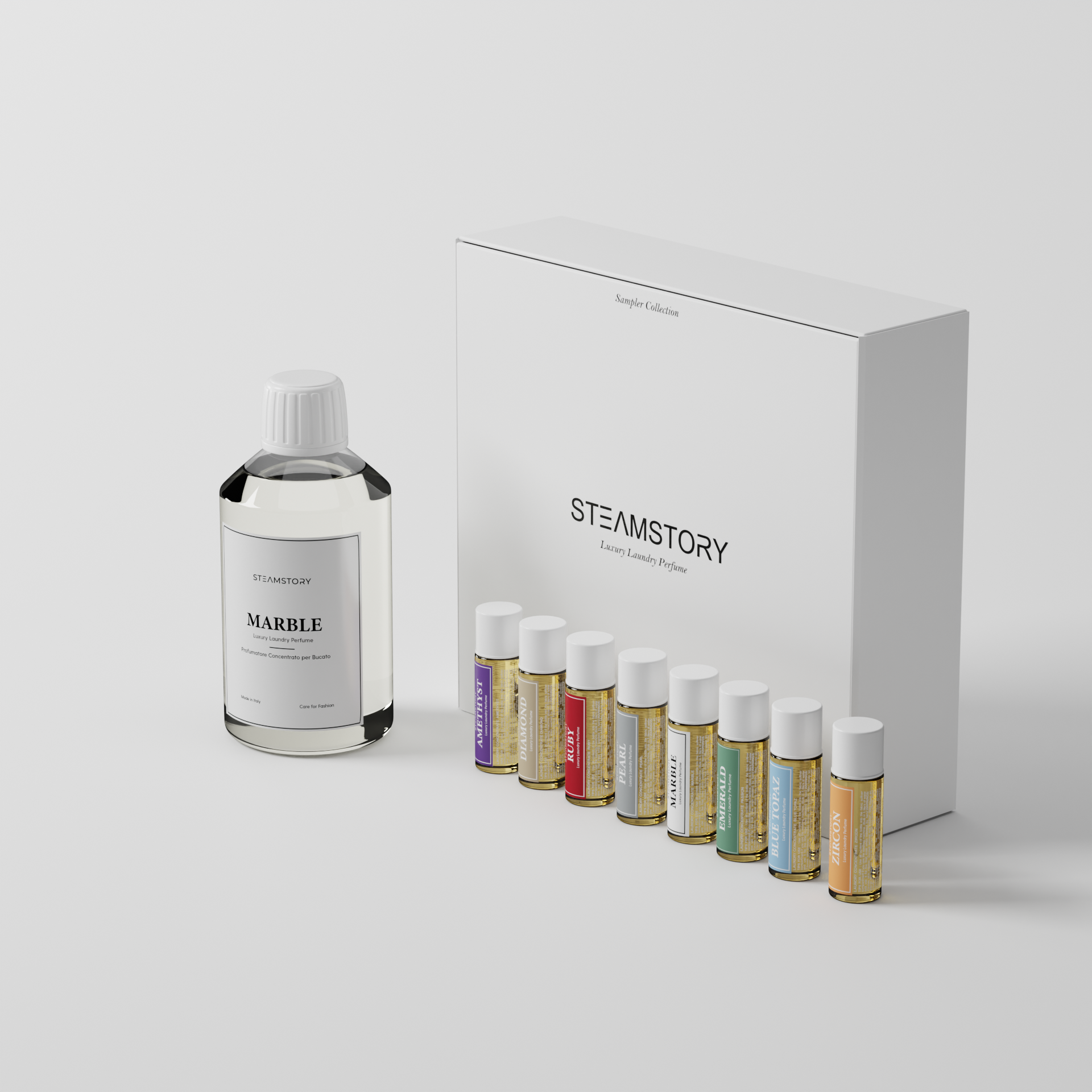 Laundry Perfume Trial Kit + Marble (500ML)