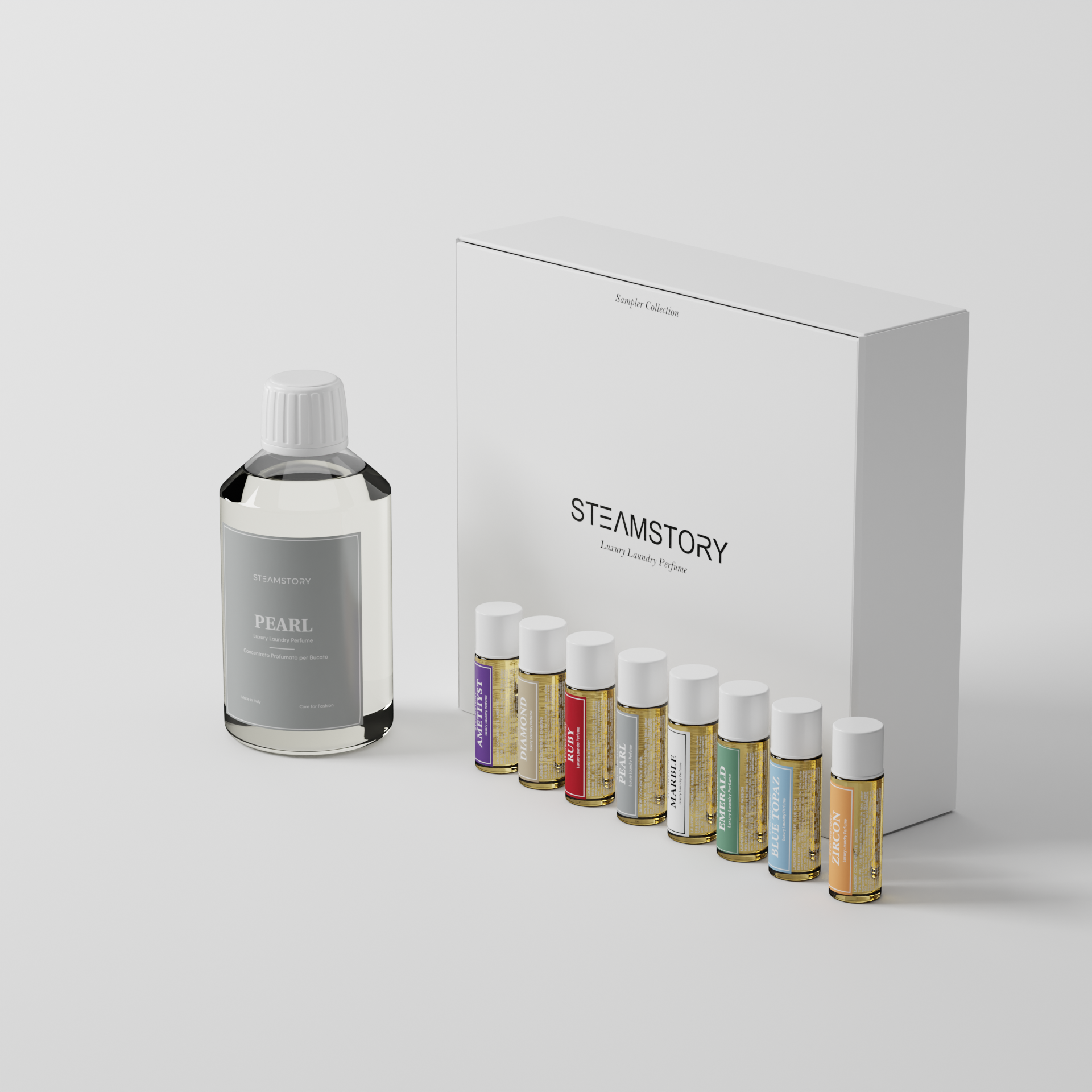 Laundry Perfume Trial Kit + Pearl (500ML)